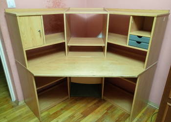 Duże narożne biurko