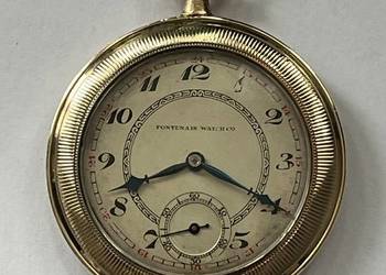 złoty zegarek szwajcarski 14k