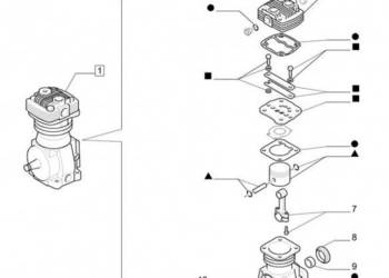 New Holland T6010 Case - Wał korbowy 84164367