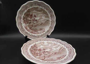 Włoskie talerze głębokie 2szt.