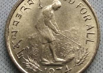 BHUTAN-20 CHETRUMS-1974 r