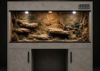 Terrarium od Egzo Systems dla gekona lamparciego żółwia greckiego