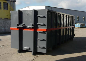 KP 40 standard kontener hakowy na odpady gruz złom śmieci