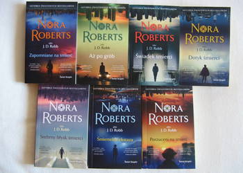 7 x Nora Roberts: Dotyk śmierci, Świadek śmierci, Zapomniane na śmierć