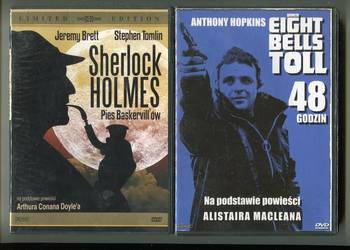 48 godzin Hopkins Pies Baskervill'ów 2 filmy DVD
