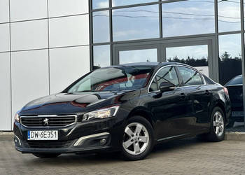 Peugeot 508 Salon PL 1 Właściciel 2x Climatronic LED Tempomat Navi Alu Gwa…