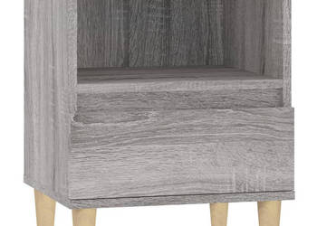 Szafka nocna szary dąb sonoma 40x35x50 cm WM-821806