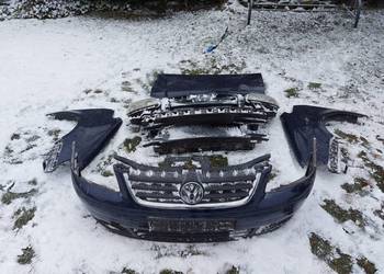 VW Touran 1 Maska Zderzak Lampy Błotnik Lampy KOMPLETNY PRZÓD LB5N