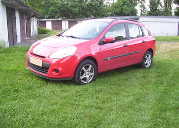 Ładny Krajowy RENAULT Clio III Grandtour 2011 r 1.2 75 kM 145 tys km