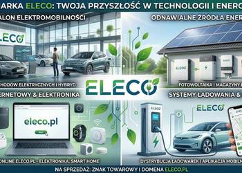 Domena eleco.pl znak towarowy salon DFSK Kia Tesla Jaecoo BAIC BYD Omoda MG
