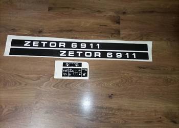 Naklejki na ciągnik Zetor 6911