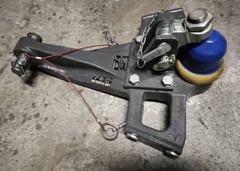 Zaczep kulowy K80 Oryginał Fendt, Valtra, Massey Ferguson, płyta nośna k80