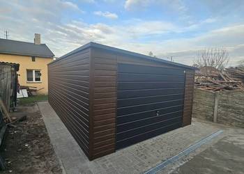 Garaż blaszany 6X4