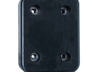 Odbój gumowy 200 x 150 x 80 mm ( dł x szer x wys )