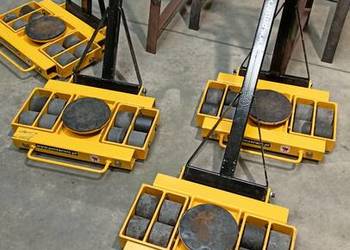 Wózek Transportowy do Maszyn Skrętny 6KS - 4 sztuki