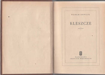 (93371) KLESZCZE – WILHELM SZEWCZYK