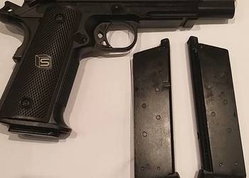 Replika ASG colt 1911 SALIENT ARMS SAI EMG na green gaz +zap.magazynek