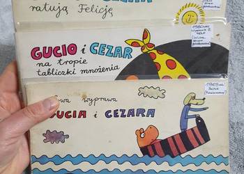 Gucio i Cezar - zestaw 3 komiksów