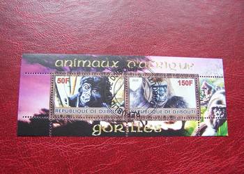 Dżibutti 2010 CTO Fauna Małpy