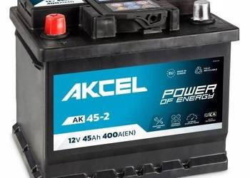 Akumulator Akcel 12V 45Ah 400A L+