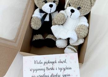 Misie ślubne handmade