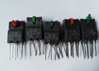 Tranzystory 2SB1588 2SD2439 Sanken