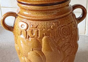 vintage ceramiczny garnek