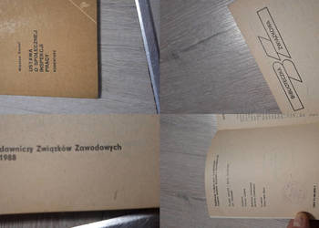 Ustawa o Społecznej Inspekcji Pracy, 1. wydanie 1988, niski nakład, unikat