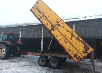 Przyczepa wywrotka tandem 12t bliźniak ze Szwecji kiper