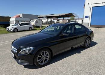 Mercedes C 1.6 BENZYNA Automat Klimatronik Nawigacja Ledy Tempomat