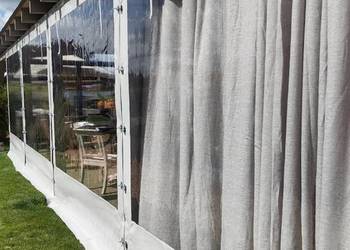 Osłona Zabudowa Tarasu Altanki Całoroczna Plandeka Na Wymiar Zamki