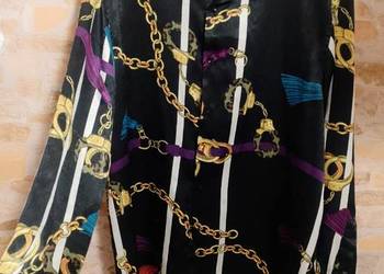 (42/XL) ZARA/Bogato zdobiona łańcuchami  koszula biznesowa z Madrytu (42/XL) ZARA/Bogato zdobiona łańcuchami  koszula biznesowa z Madrytu