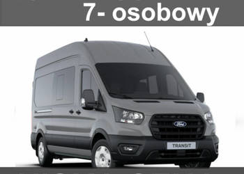 Ford Transit L3H2 165KM Super Cena Brygadowy 7-osobowy Kamera Czujniki