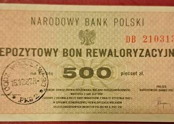 Depozytowy bon 500