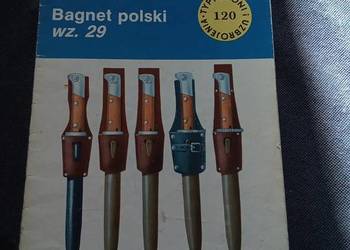 Bagnet polski wz 29 typy broni i uzbrojenia 120