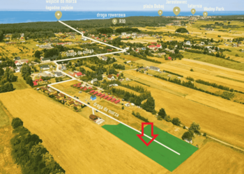 Działka budowlana nad morzem w Rusinowie