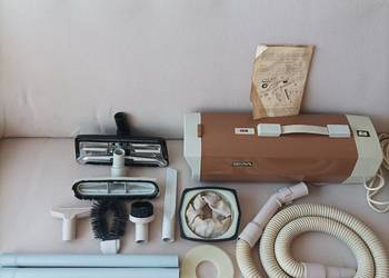 Stary dobry odkurzacz Predom Zelmer typ 102b 550W z PRL-u cały komplet