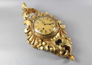 Zegar wiszący ze szwedzkiej manufaktury