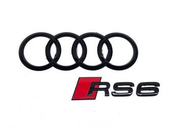 EMBLEMAT KLAPY TYŁ AUDI A6 C8 Kombi ZNACZEK LOGO 4.0