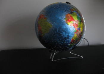 Stary Globus z Puzzli - 3D - Ravensburger- jak foto