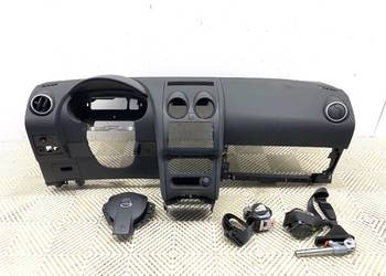 KOKPIT PODUSZKI PASY KOMPLET NISSAN QASHQAI J10 Crossover 06-14 KONSOL