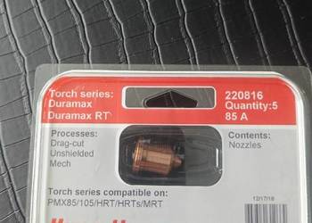 Dysza do plazmy Hypertherm 85A 220816 oryg MOŻLIWOŚĆ NEGOCJACJI CENY Dysza do plazmy Hypertherm 85A 220816 oryg MOŻLIWOŚĆ NEGOCJACJI CENY