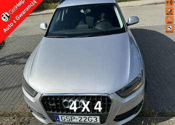 Audi Q3 Benzyna, Quattro, bardzo zadbany, niski przebieg, drugie koła, iso…
