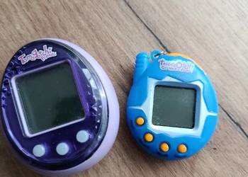 Elektroniczne jajka Tamagotchi friends i inne 2 sztuki