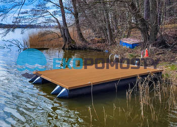 Pomost pływający, platforma pływająca. tratwa, ponton 4x3m - 12mkw