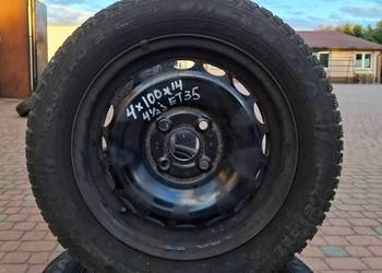 Felga Stalowa STAL FELG 4x100 R14 4,5j et35 Fele C1 Aygo 107 Czarna Opona