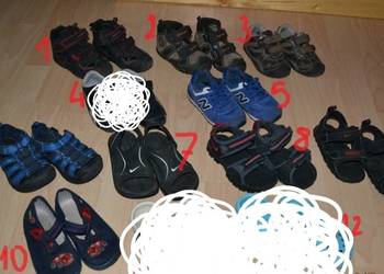 Byty dla chłopca GEOX, NIKE, PUMA, NEW BALANCE rozm 23,24,25
