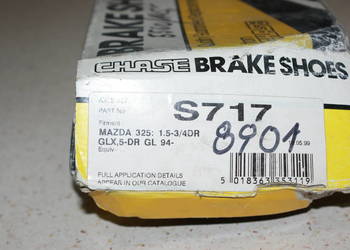 SZCZĘKI HAMULC. MAZDA 323 91-98 ABS8901