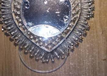 Oprawa na zdjęcie w kształcie serca z plastiku.