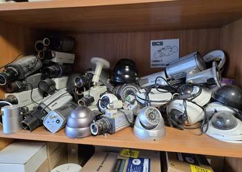 Kamery analogowe monitoring atrapa kamery